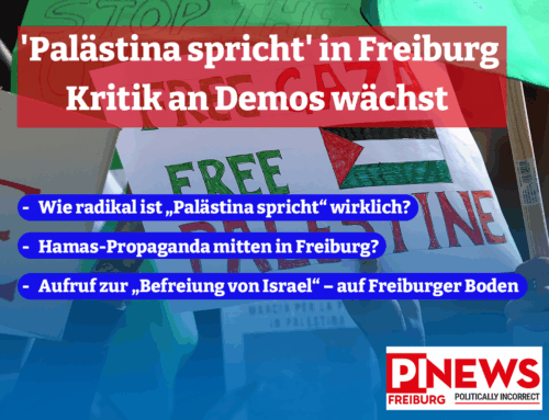 Radikale Israel-Gegner marschieren in Freiburg – und die Stadt schaut zu