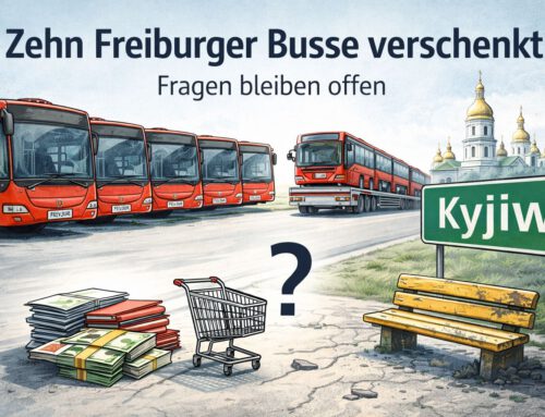 Zehn Freiburger Busse verschenkt – und trotzdem bleiben viele Fragen offen