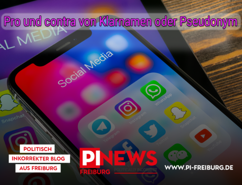 Pro und contra von Klarnamen oder Pseudonym