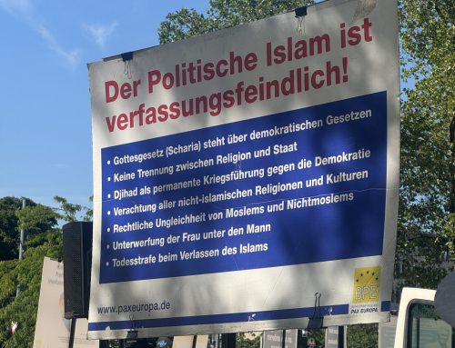 Kundgebung der BPE mit Antifa-Krawall