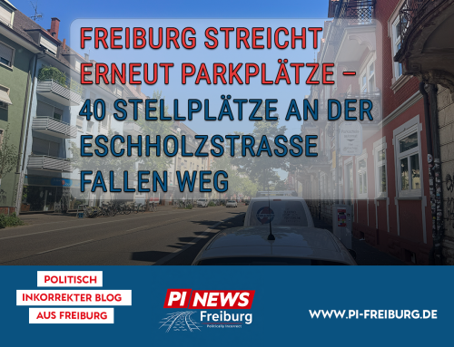 Freiburg streicht erneut Parkplätze – 40 Stellplätze an der Eschholzstraße fallen weg