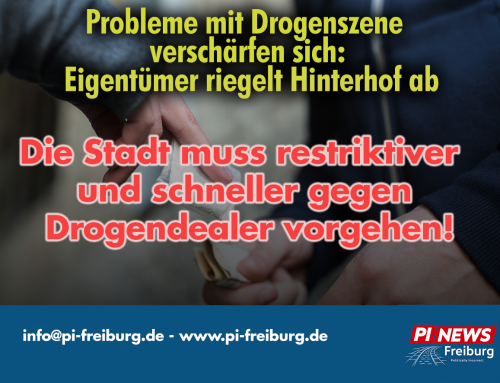Probleme mit Drogenszene verschärfen sich: Eigentümer riegelt Hinterhof ab