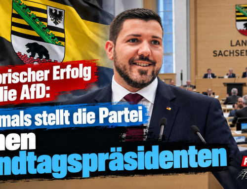 Historischer Erfolg für die AfD: Erstmals stellt die Partei einen Landtagspräsidenten